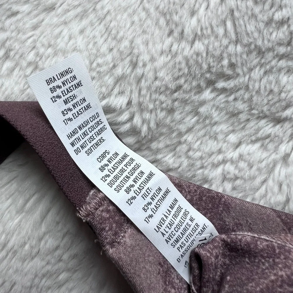OFFLINE by Aerie Real Me Stretch Leopard Print Medium Support Sports Bra XL NWOT
